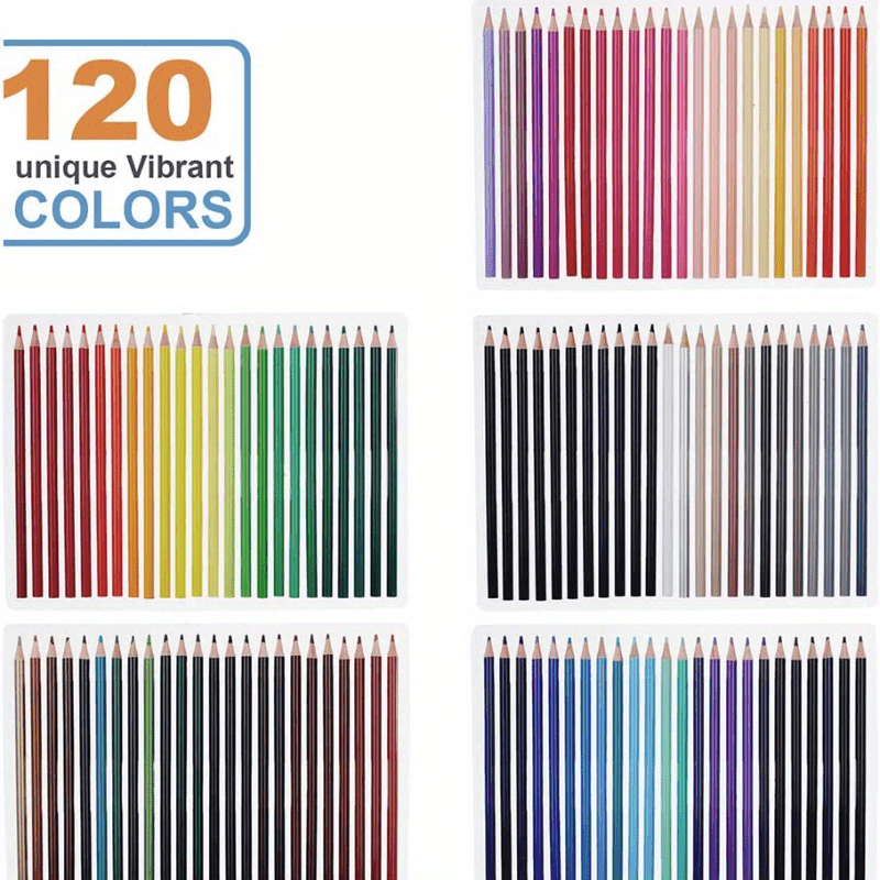 Southsun 120 Colored Pencils Set Color Pencil Soft Core - Temu