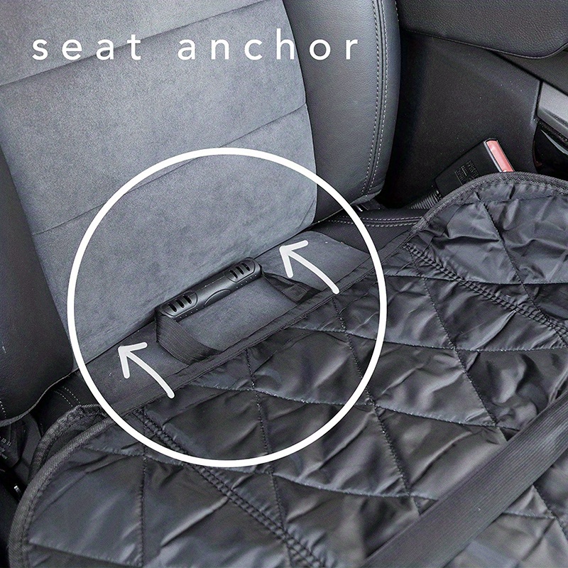 Heavy Duty Waterproof Dog Seat Cover For Cars, Trucks, And Suvs - Nonslip  Backing And Hammock Convertible - Protects Seats From Pet Hair, Scratches,  And Dirt - Temu