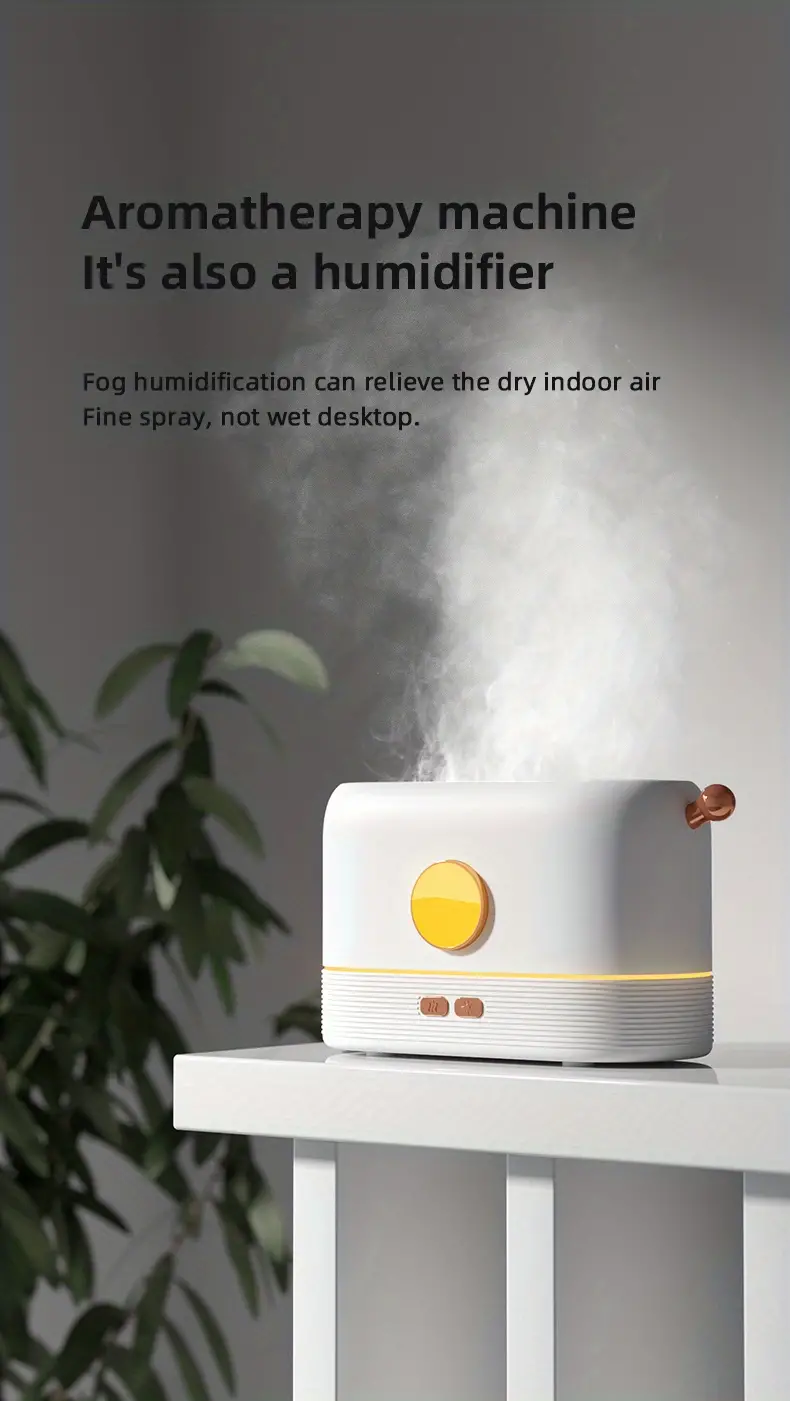 1pc new 200ml portable cool mist usb led change color room h2o air 3d 3 colors fire flame mini humidifier aroma essential oil diffuser humidifier details 5