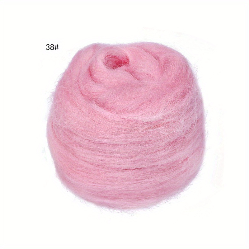 Serise Felting Wool Fibre Felt Fabric Felt Craft Toys - Temu