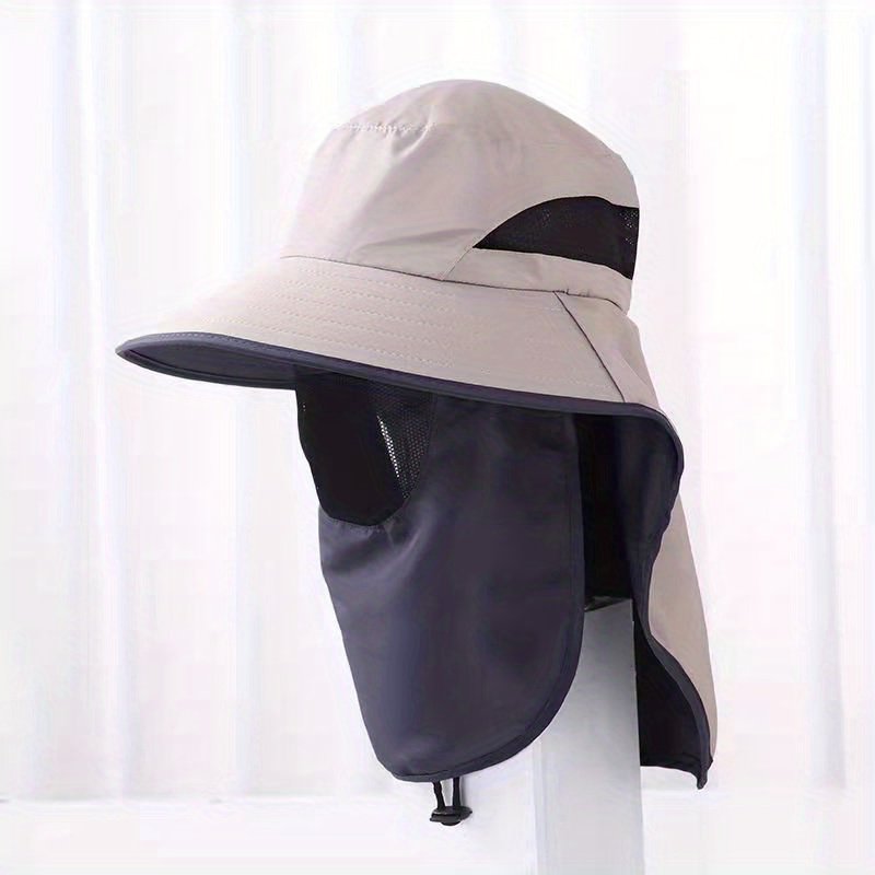 Unisex Summer Sun Protection Face Covering Bucker Hat - Temu