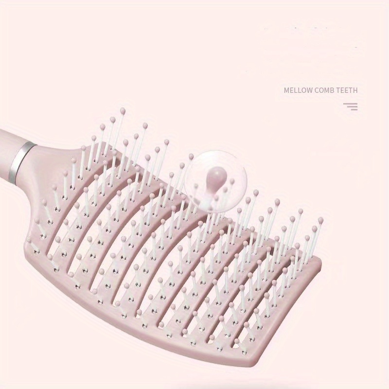 Hair Brush Curved Vented Detangling Hair Brushes Women Men Temu