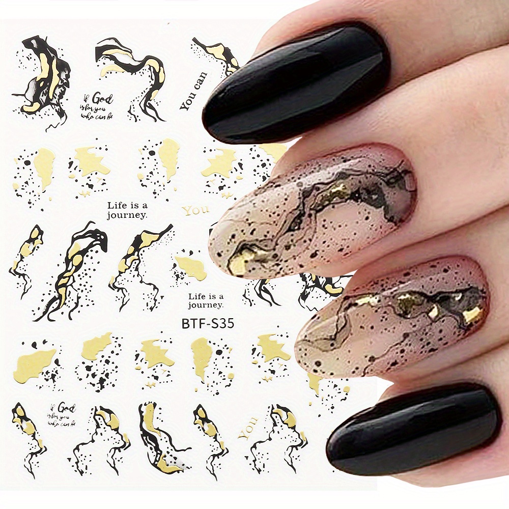 airbrush nail art stickers decal luxury