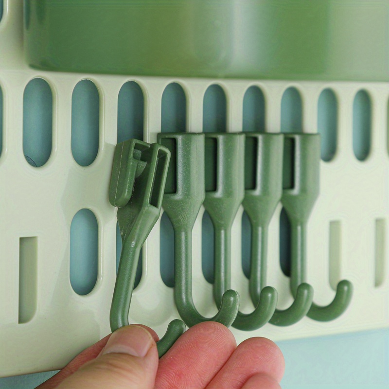 Pegboard Wall Organizer Wall Mount Storage Rack Pegboard Temu