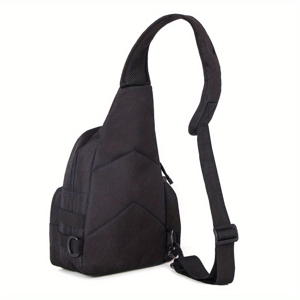 Men's Crossbody Chest Bag Plaid Pattern Shoulder Bag Large-capacity  Multifunctional Messenger Bag For Travel Sport Camping - Temu