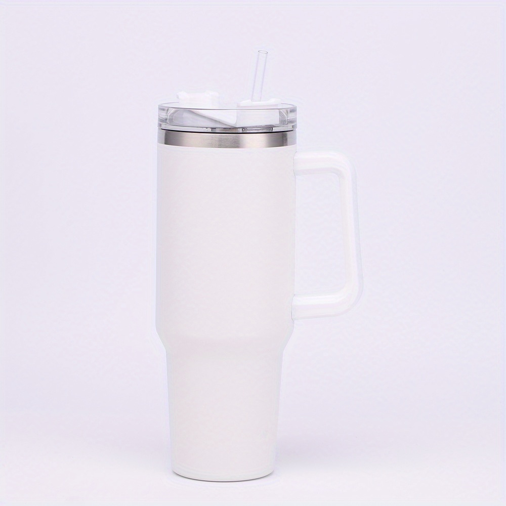 Tumbler With Lid And Straw Stainless Steel Thermal Water - Temu