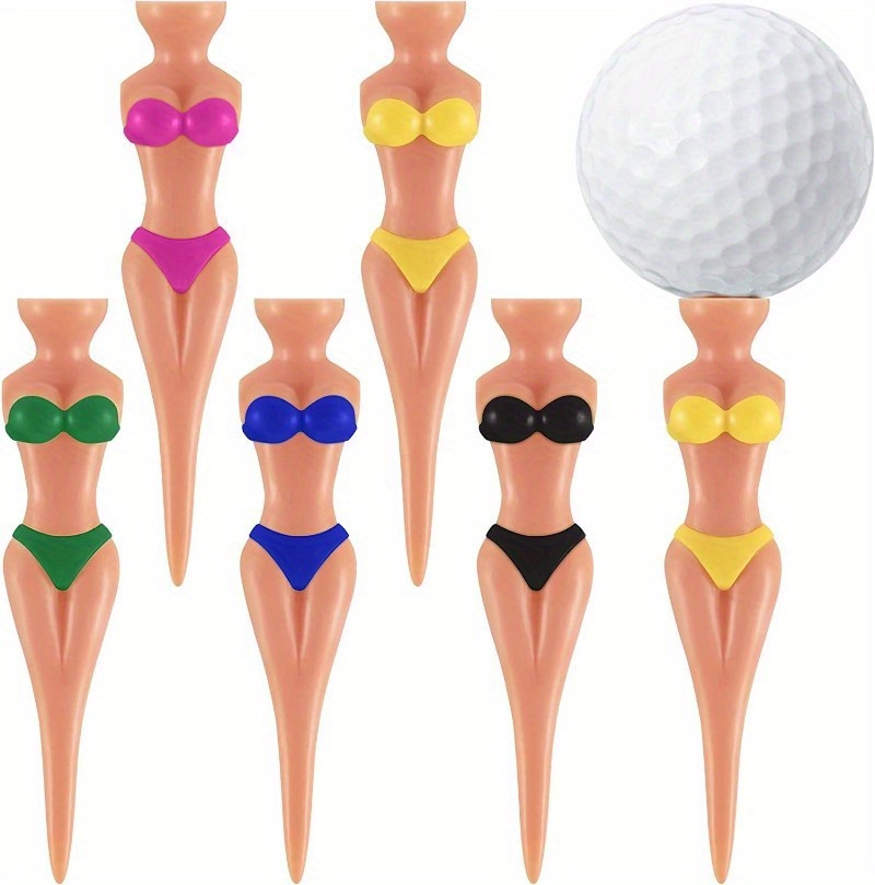 Golf Tees Bikini Lady Shaped Nude Woman Funny Stylish! - Temu