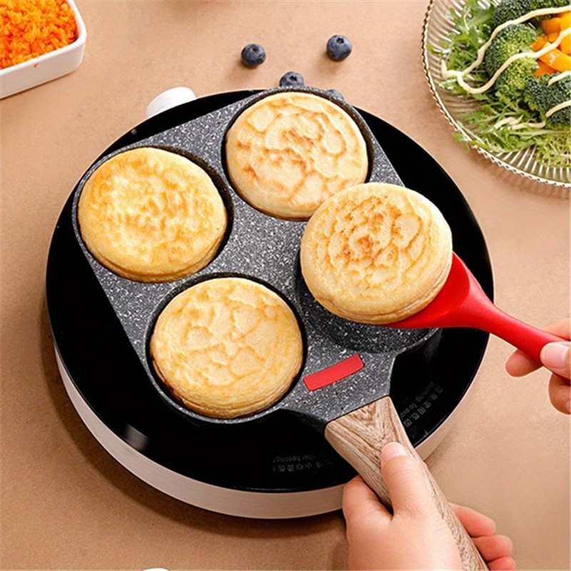 4 Cup Omelette Pan Non-stick Frying Pan Egg Pancake Kitchen Cookware  Cooking Tool 