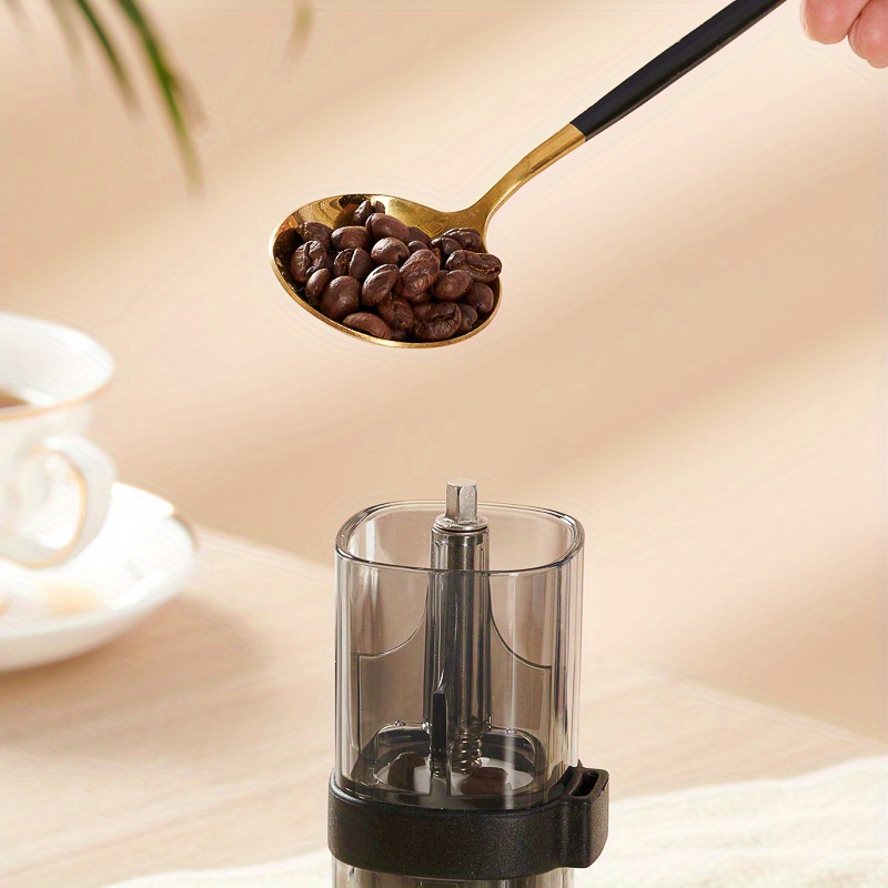 1pc manual coffee grinder small portable hand coffee bean grinders for aeropress espresso french press coffee accessories details 4