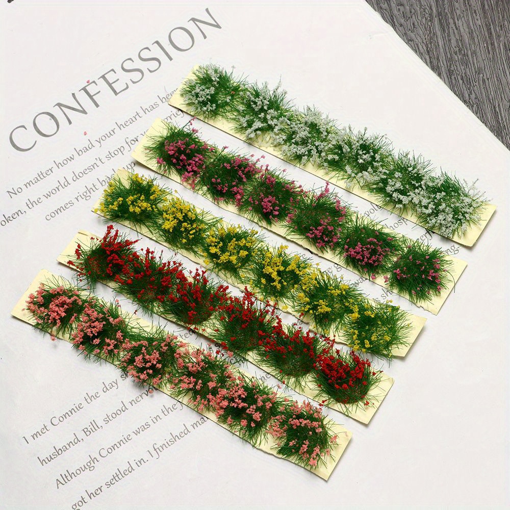 Miniature paysage modèle herbe poudrière fleurs cadeaux pour le