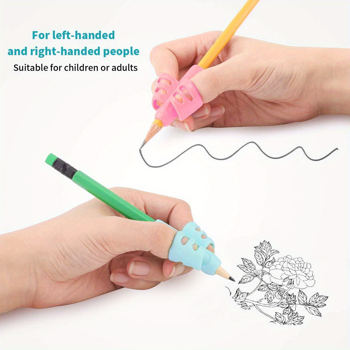 Pencil Grips Original Assorted Writing Aid Grip Trainer - Temu