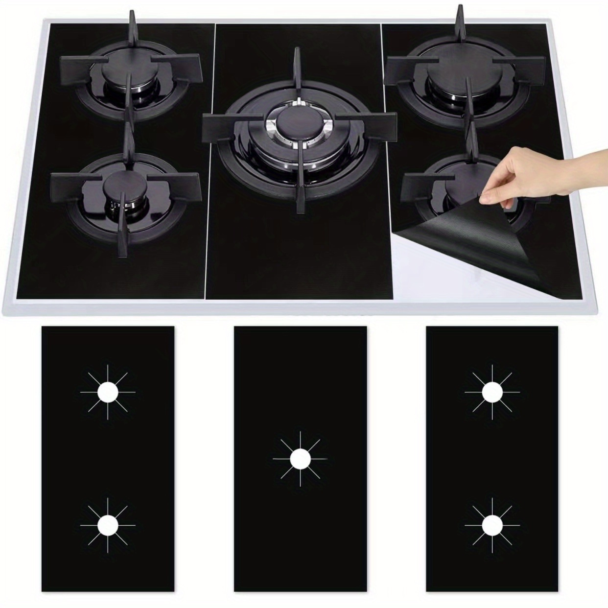 Stove Protector Cover Gap Liner Gas Stove Protectors Gaziniere for Gas Stove  Pad Stovetop Burner Protector