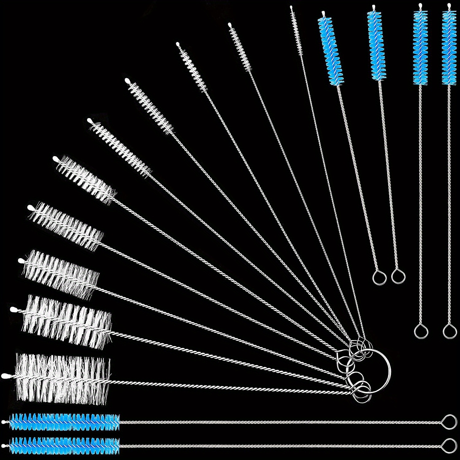 Straw Brishes Plastic Straw Cleaning Brush Skinny Tube - Temu