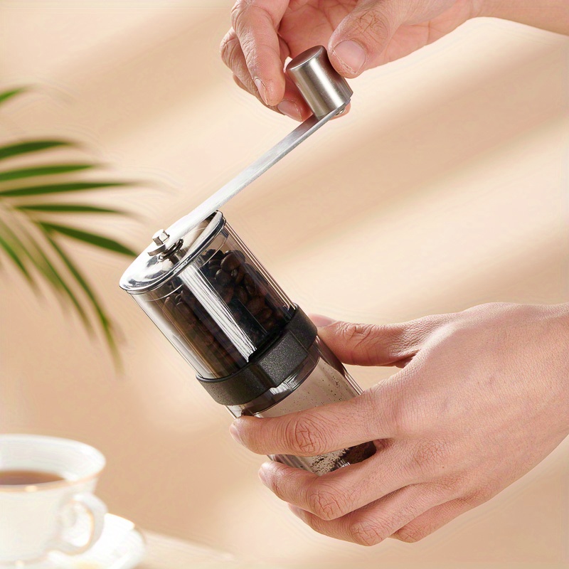 1pc manual coffee grinder small portable hand coffee bean grinders for aeropress espresso french press coffee accessories details 6