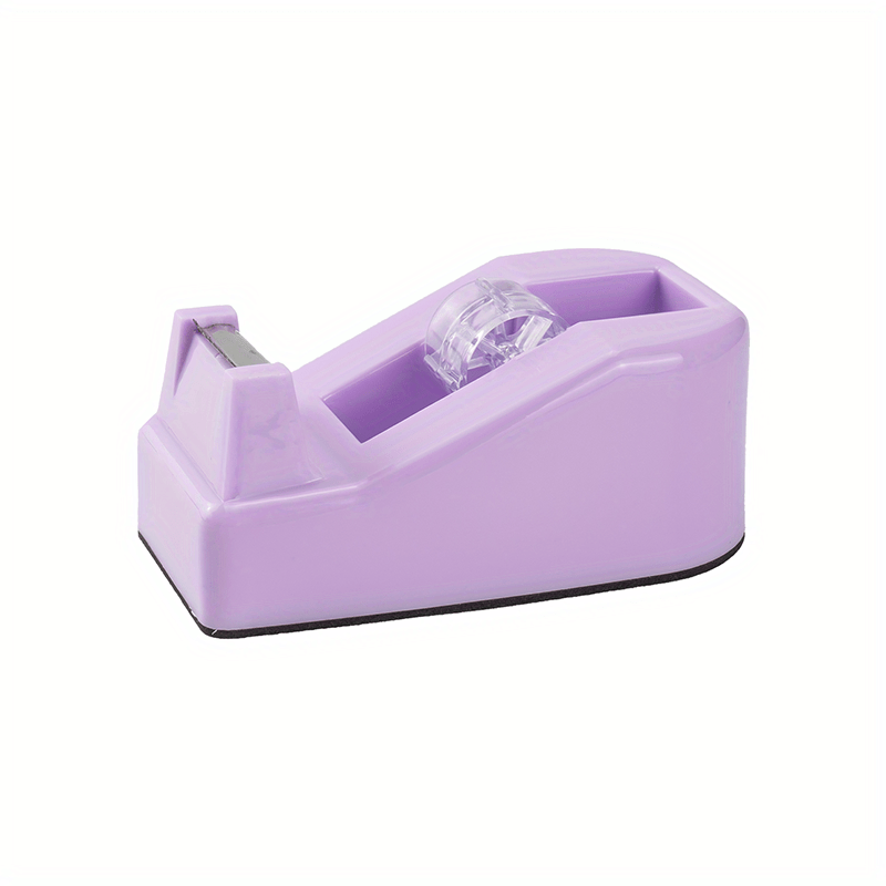 Pastel Colours Mini Portable Tape Dispenser With 2 Rolls of Invisible Tape  