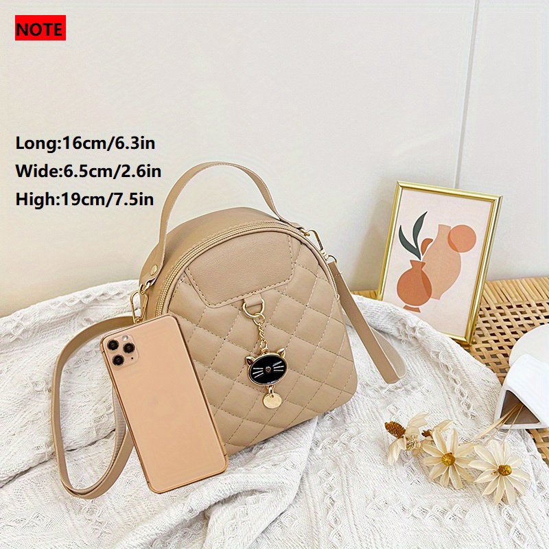 Temu Cute Small Zipper Backpack, Women's Geometric Pattern Backpack With  Adjustable Strap (7.5*6.3*2.23) Inch - Clothing, Shoes & Jewelry - Temu  11.99