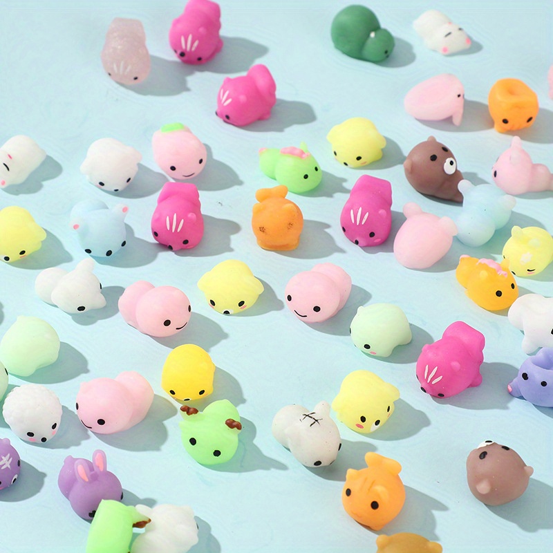 20pcs Random Squishies Mochi Squishy Toys - Random Mini Kawaii