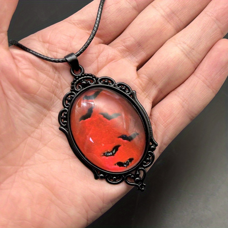 Red deals bat necklace