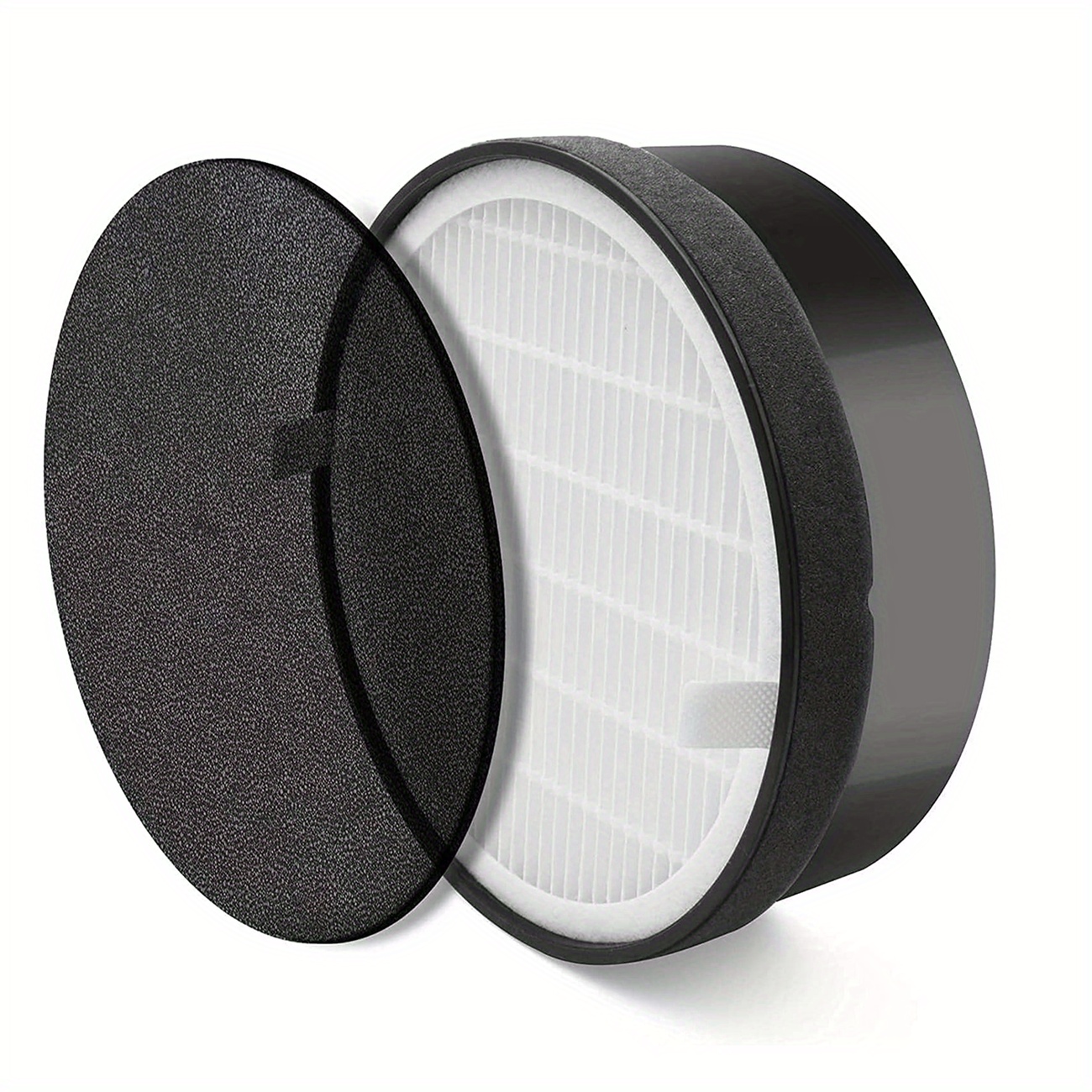 Levoit Air Purifier Replacement Filter LV-H128-RF, Genuine, for Model LV-H128, 2 Pack, Black