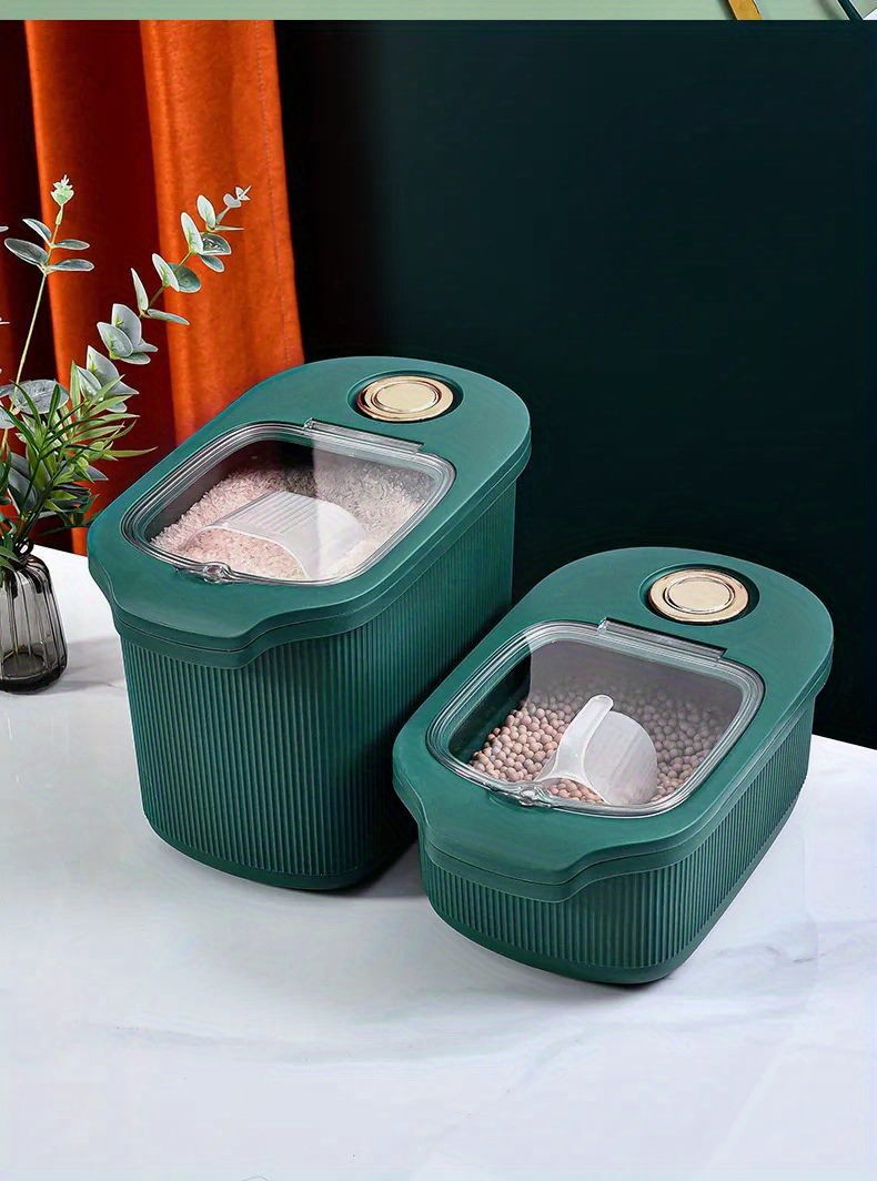 Evjurcn Rice Storage Box, Kitchen Container Bucket ,Insect-Proof