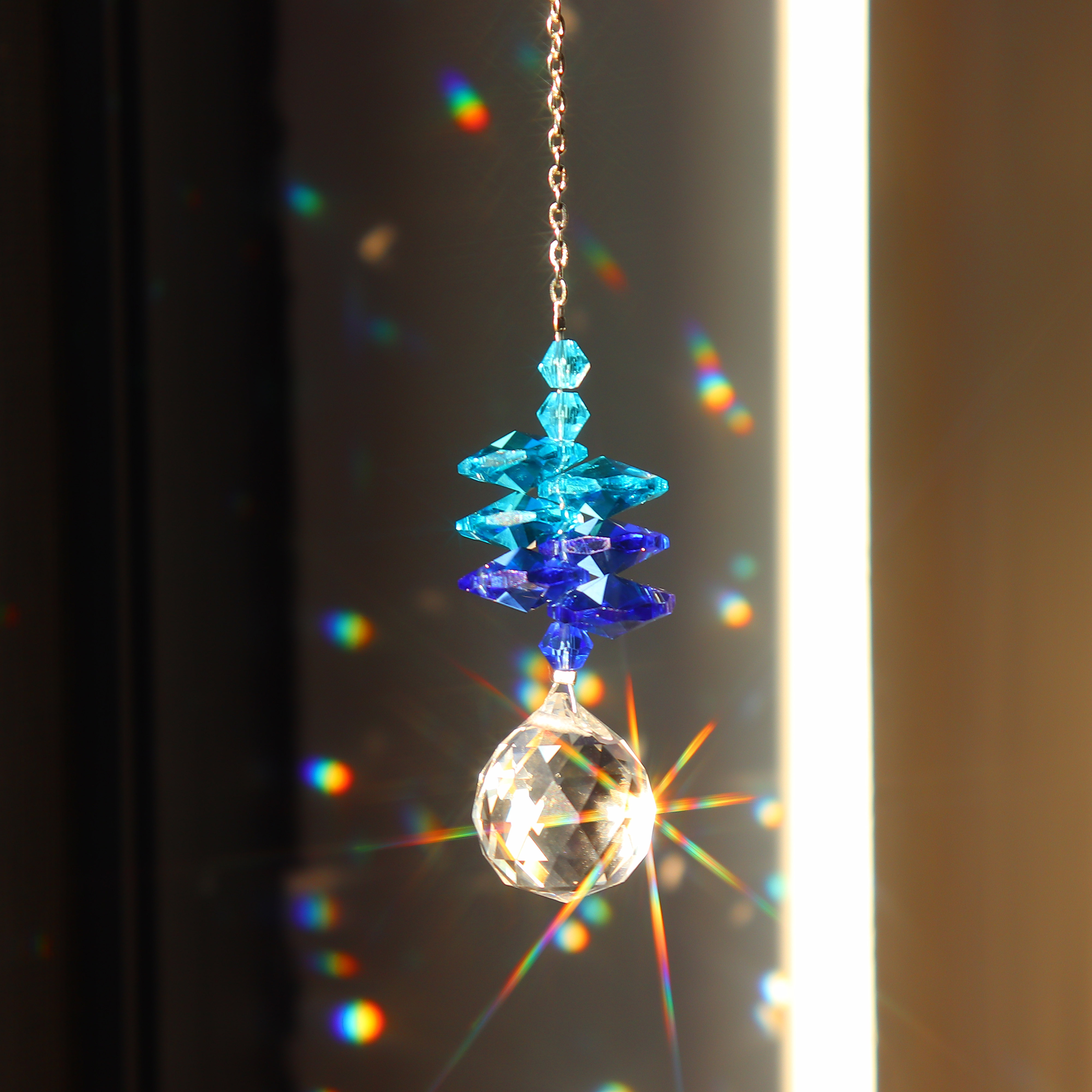 Crystals Glass Pendants Chandelier Suncatchers Pendants - Temu