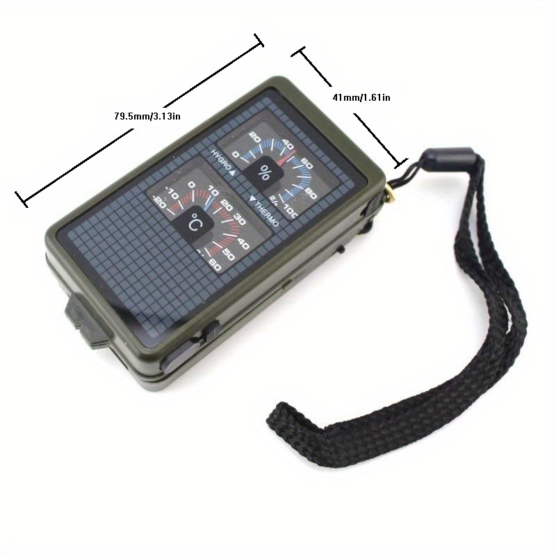 EQWLJWE Outdoor Survival Tool Mirror Outdoor Emergency