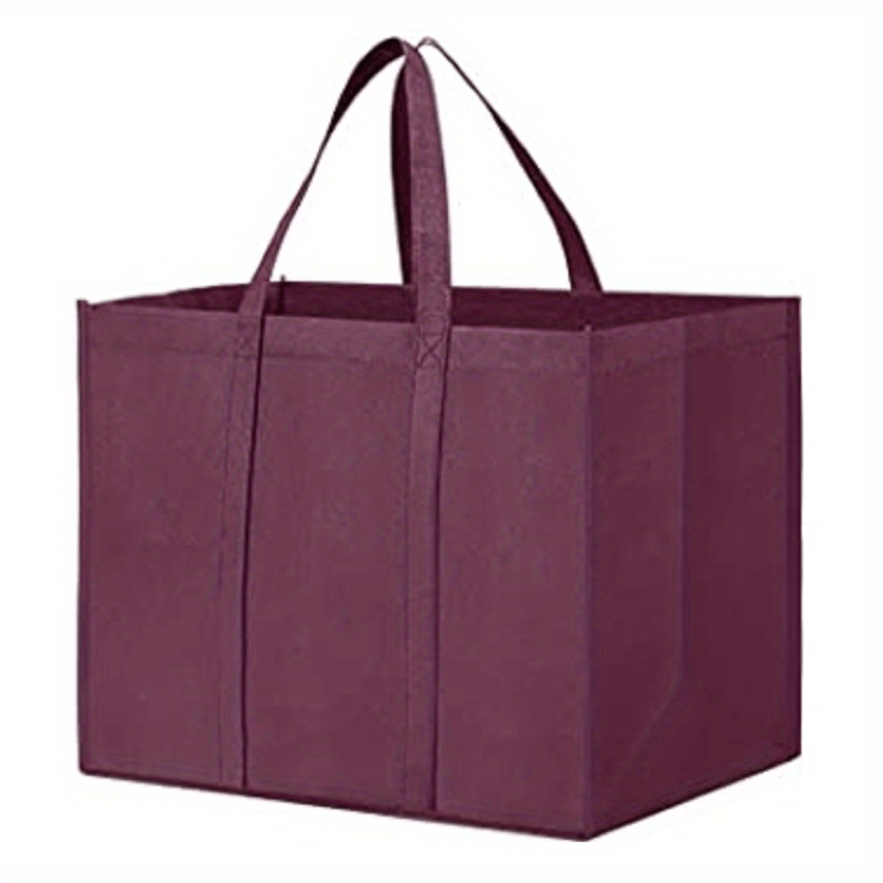 Eco-friendly Reusable Large Foldable Tote Bag - 50 LBS Capacity