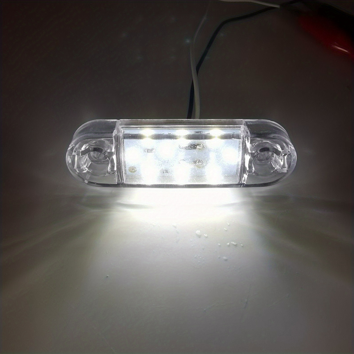 2Pcs 10W LED blanche antibrouillard de moto, 3 pouces LED phare de moto  lumière supplémentaire moto