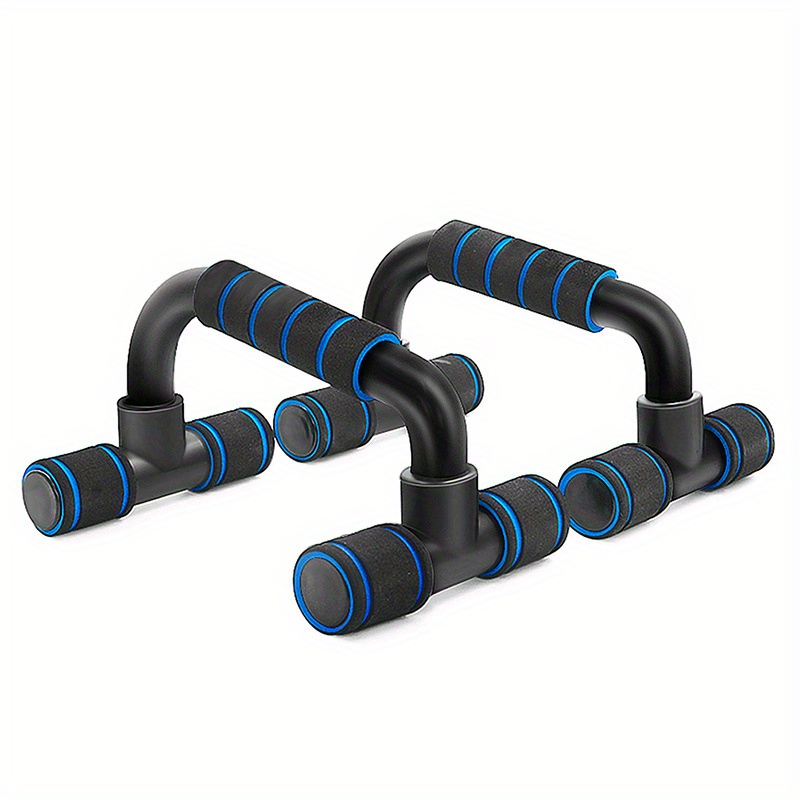 TEMU Push Up Bars: Cushioned & Non-slip Structure - 's Exercise!