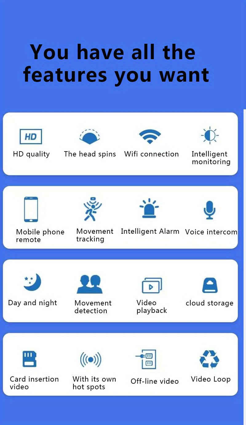 Smart Home Security Hd 1080p Wifi E27 Light Bulb Camera Temu Mauritius