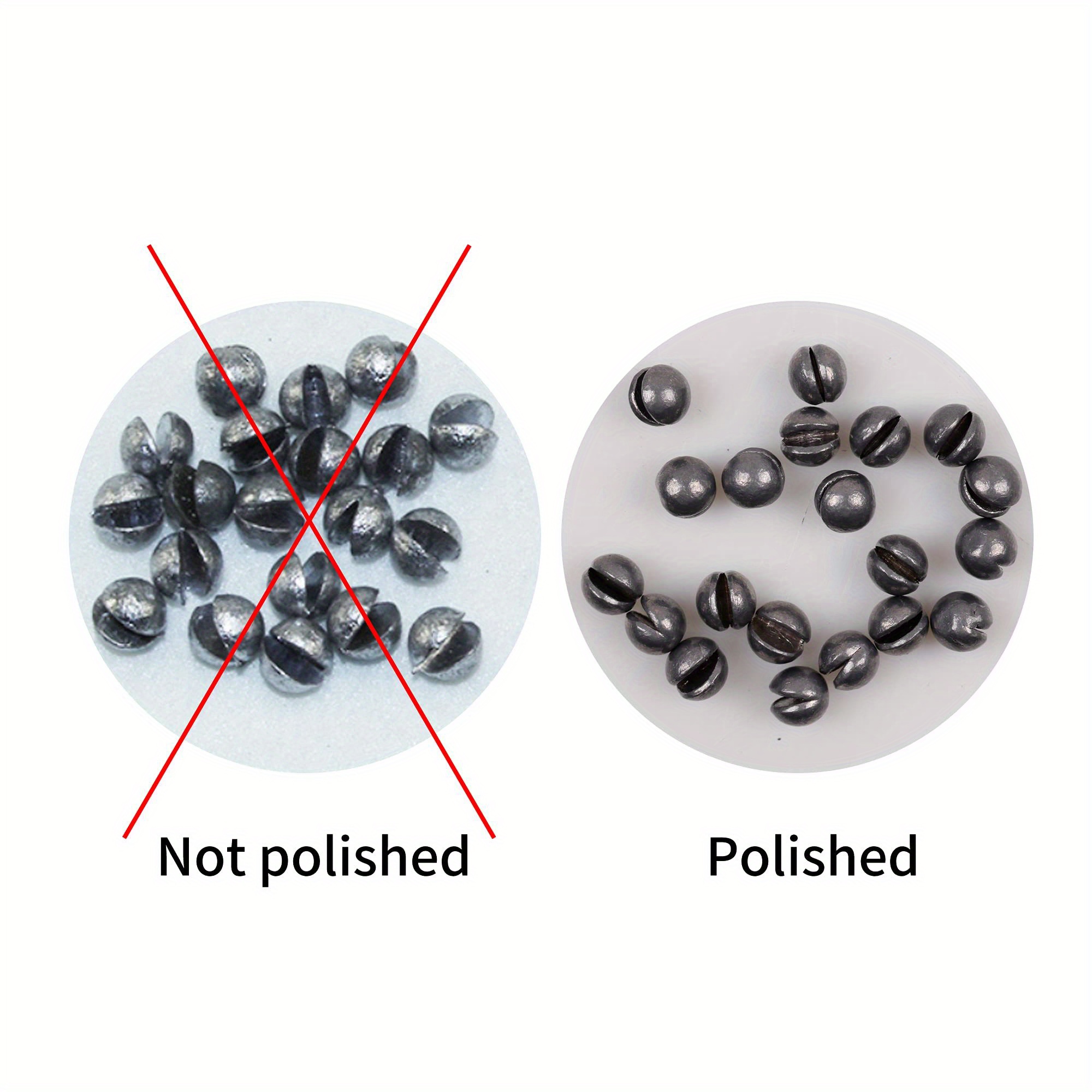Joy Choose)100 Premium Fishing-Egg Bullet Rig Sinkers Angling Weight Split  Shot Box – the best products in the Joom Geek online store