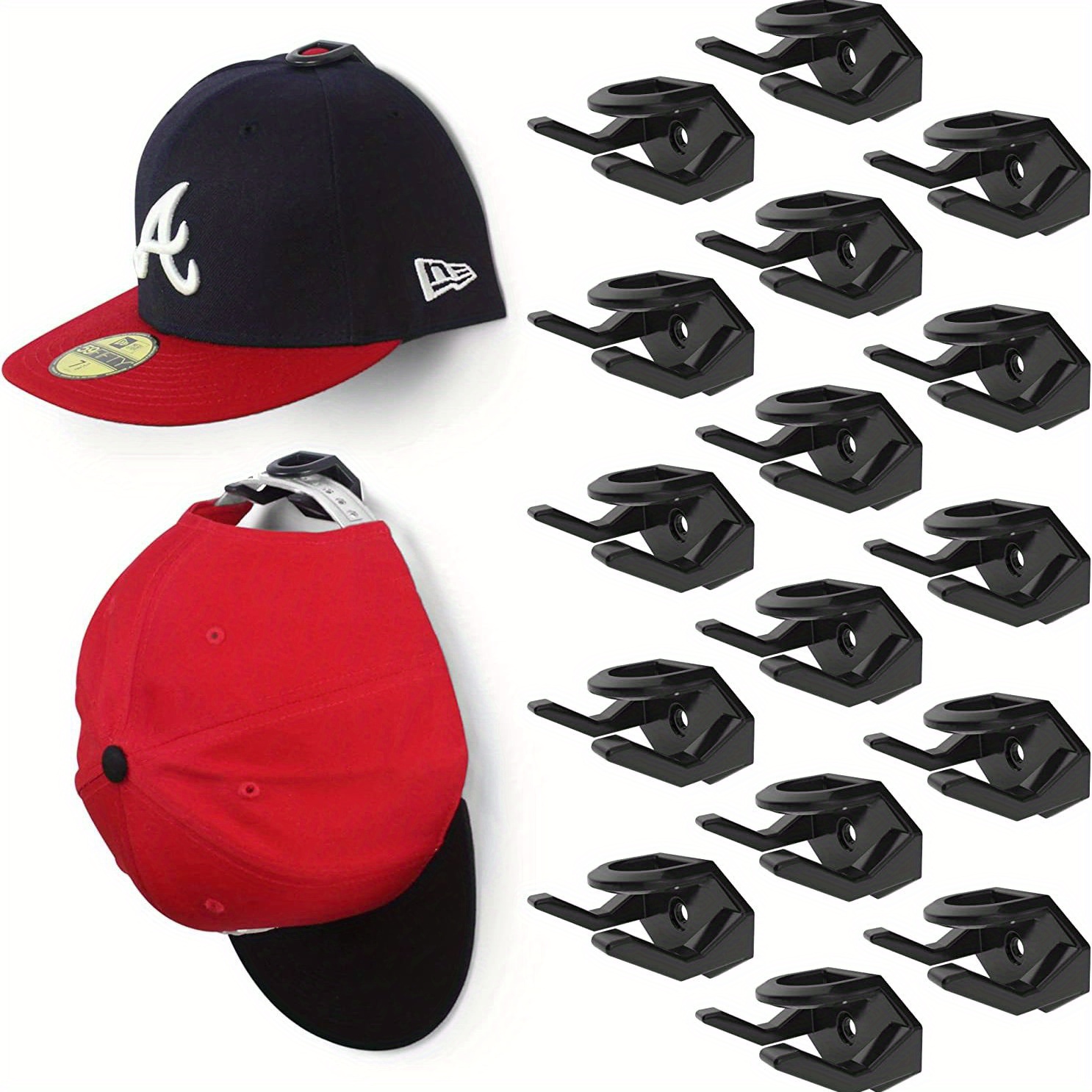 Appendi Cappelli Da Baseball, Gancio Adesivo Per Organizzatore Cappelli,  Design Minimalista, Adatto Per Cuffie, Collane