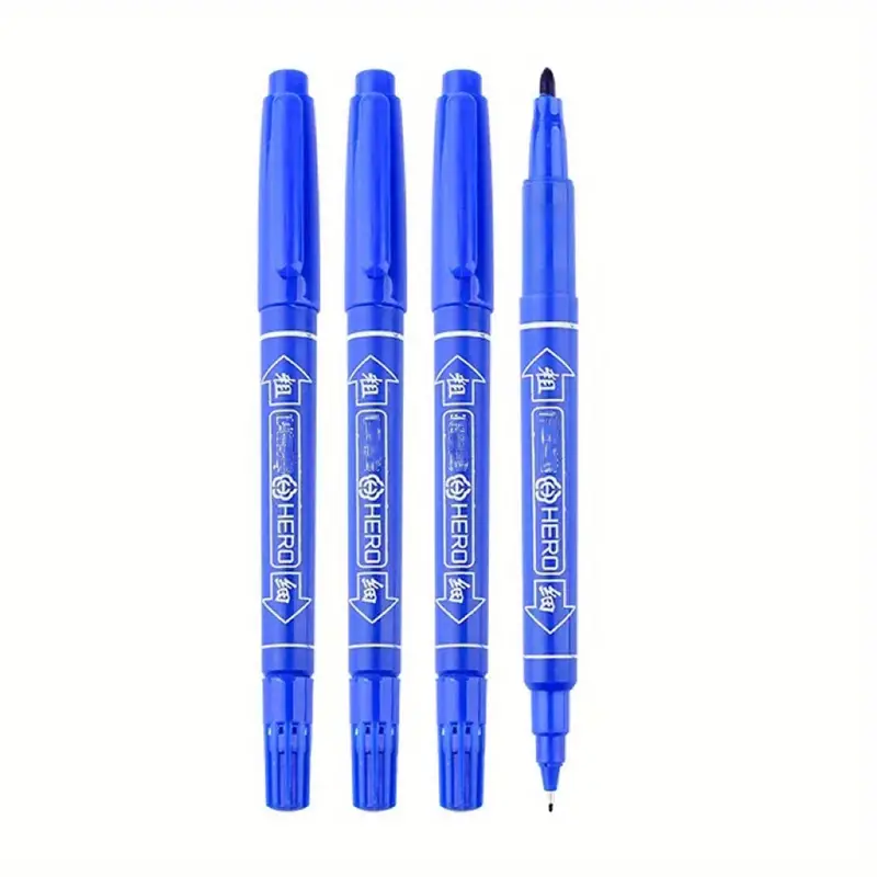 Double headed Marker Pen Water based Hook Line Pen 887 Oily - Temu