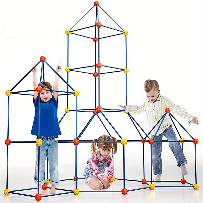 Kids Fort Building Kit Stem Toys For 5 12 Year Olds Ultimate - Temu