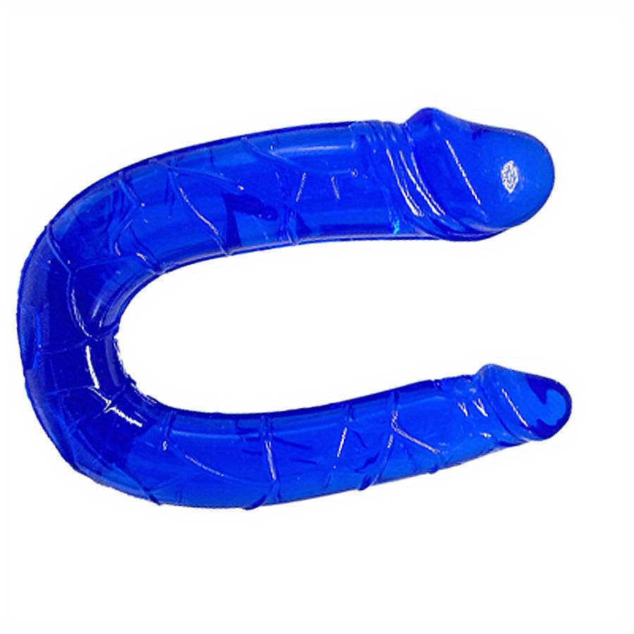 Double Ended Realistic Dildo Flexible Jelly Dildos Penis Temu Canada