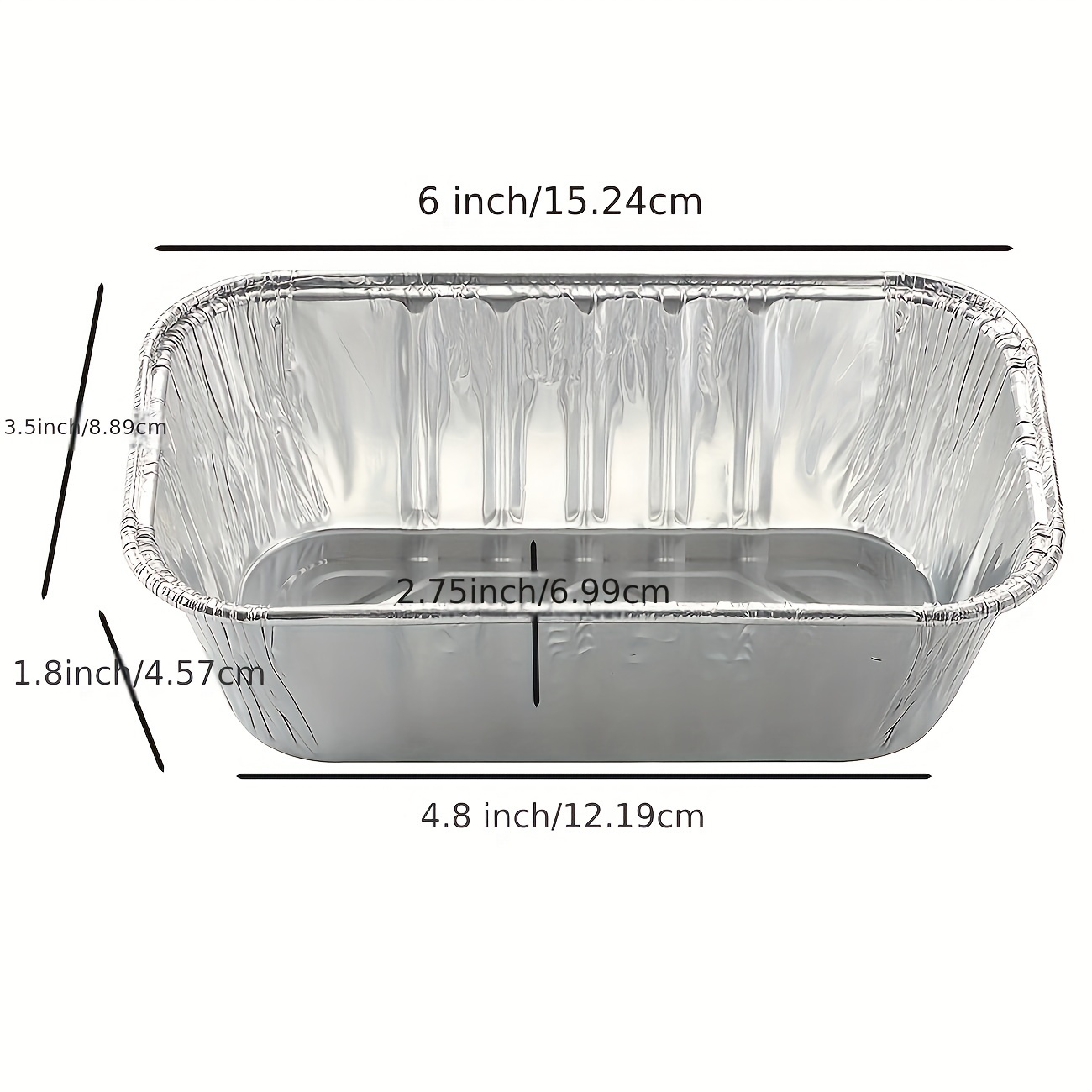 Aluminum Loaf Pans: Perfect For Baking Banana Bread, Cakes & Meatloaf -  Disposable & Ready To Serve! - Temu