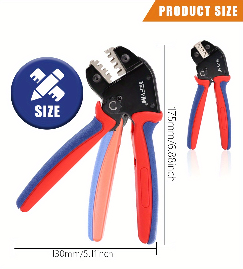 Ratchet Wire Crimper Tool Mini Pliers Ym Crimping Tool Non Temu