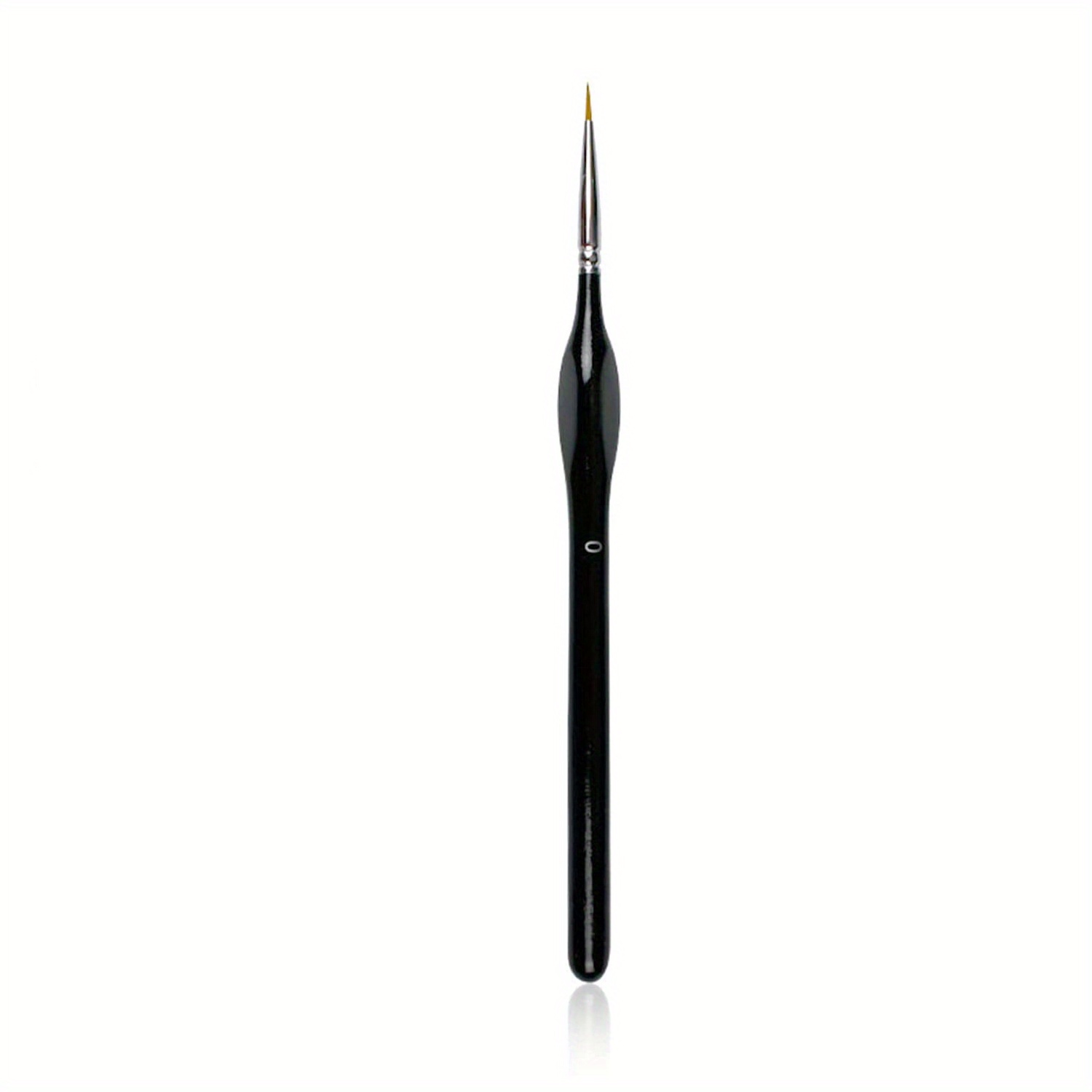 Professional Detail Paint Brushes Set, Miniature Fine Lines Paintbrushes 11  Brushes Set Black