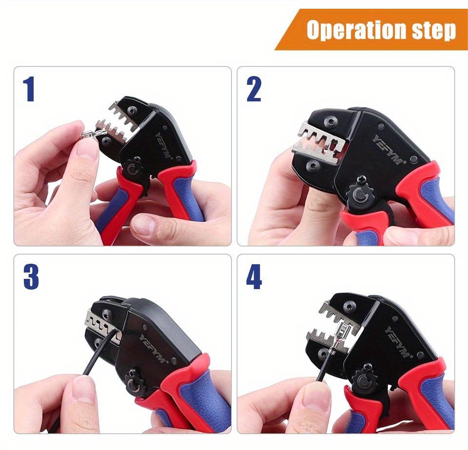 Ratchet Wire Crimper Tool Mini Pliers Ym Crimping Tool Non Temu
