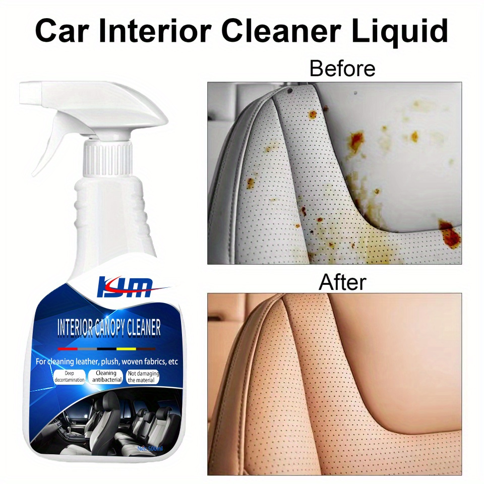 Car Interior Cleaning Agent Cleaner Woven Fabric Auto Roof