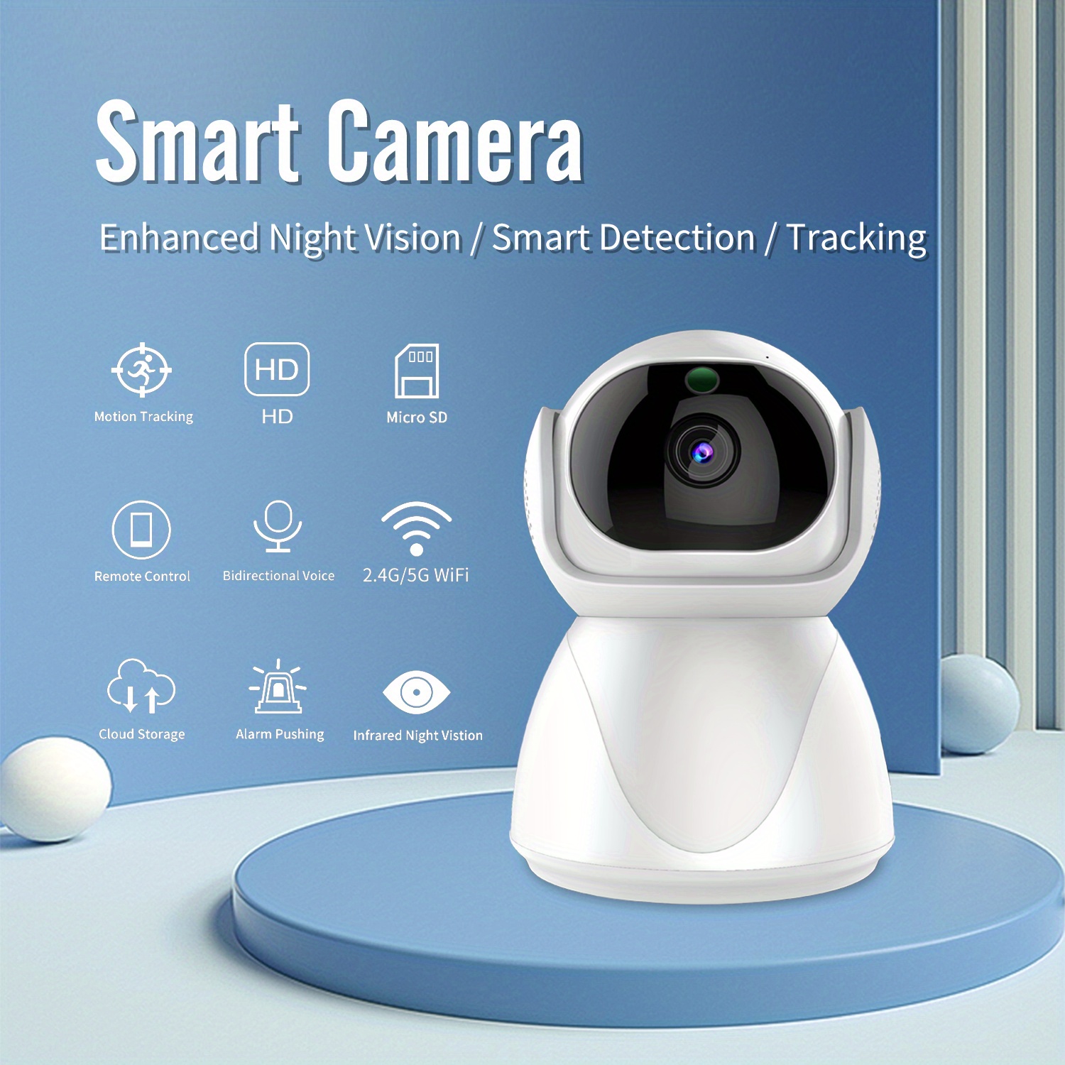 Xiaovv-Monitor de bebé 2K, cámara IP de 3MP, WiFi, alarma de llanto,  vigilancia, Mini Comcorder, cámara de seguridad inalámbrica para bebés -  AliExpress