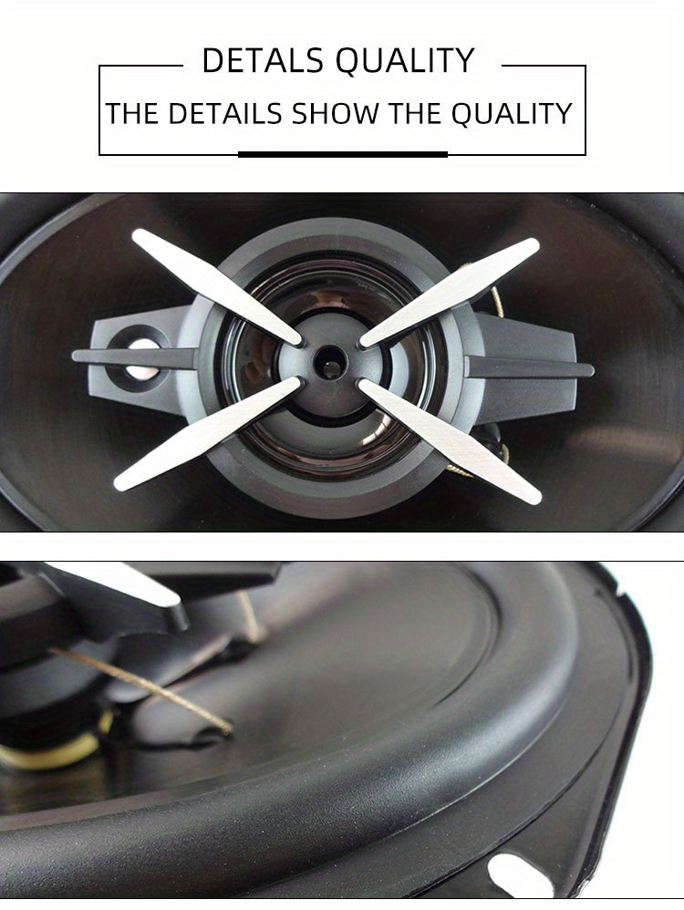 Upgrade Car Audio 5 way Coaxial Speakers Full Range Temu