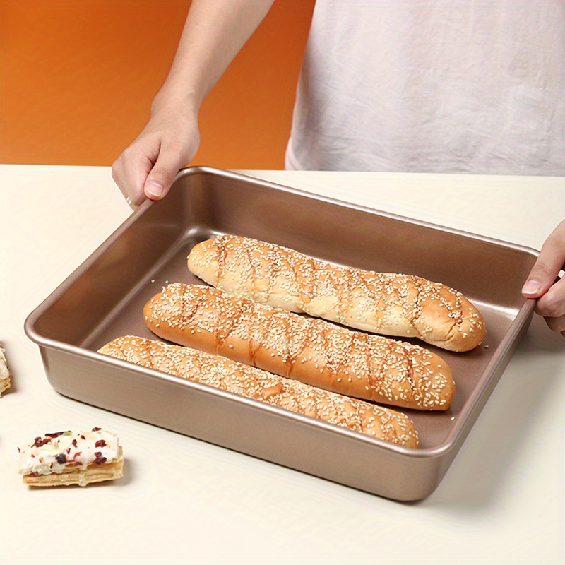 Carbon Steel Baking Pan Non stick Cookie Sheet Baking - Temu