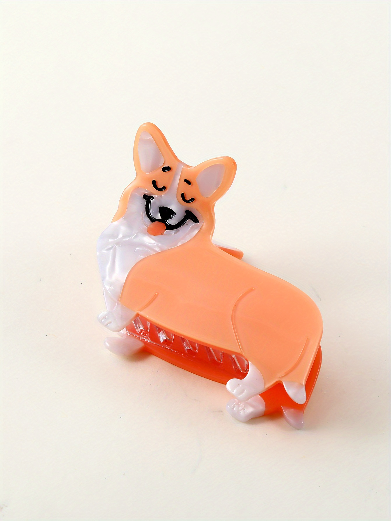 Acrylic Dog Hair Claw Cute Puppy Shark Claw Back Head Clip Hair