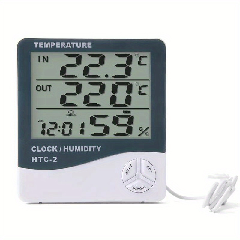 Goxawee Indoor Thermometer, Accurate Temperature Gauge Monitor