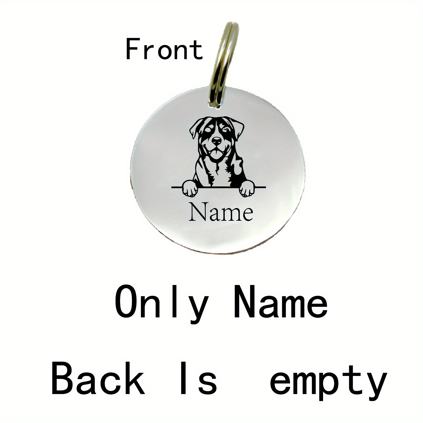 Cute dog name clearance tags