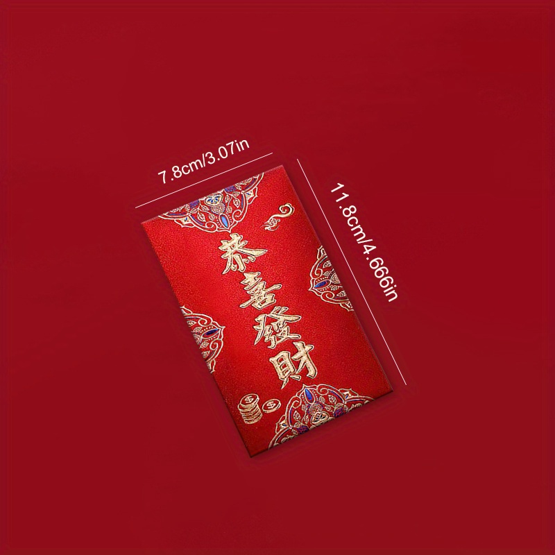 Red Envelope Wedding Birthday Party For Gift Bring Good Luck Chinese Red  Packets Lucky Money Pack - Temu Germany