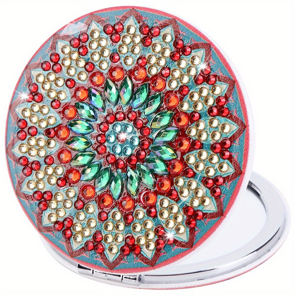 DIY diamond painting Mandala Mirror