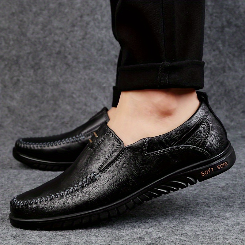 Clohoo Men's Fashion Handmade Comfortable Casual Loafers - Temu