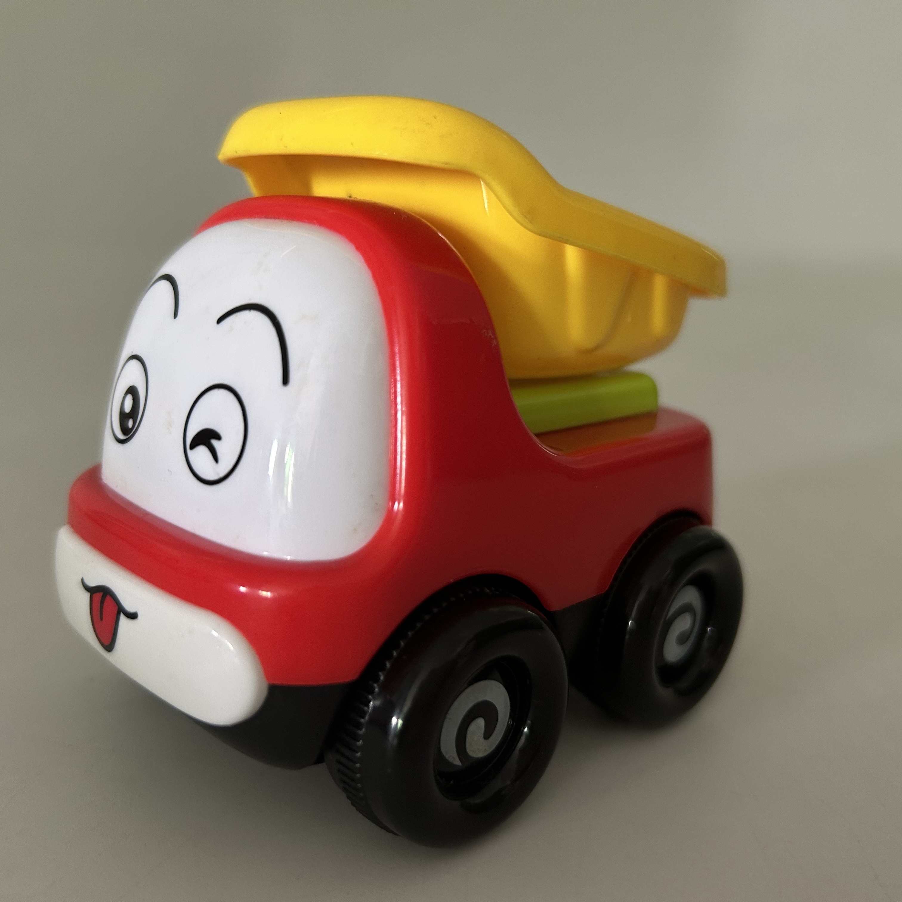 Childrens red and yellow clearance car